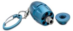 Lionsteel Eggie Keychain - Blue Titanium