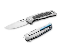 Lionsteel Q4ttro - Grey Titanium Çakı