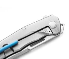 Lionsteel Q4ttro - Grey Titanium Çakı