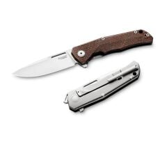 Lionsteel Q4ttro - Green Burlap Çakı