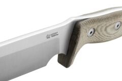 Lionsteel M7 Satin Blade Green Canvas Bıçak