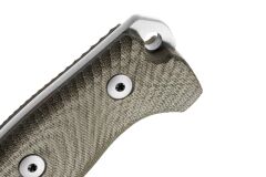 Lionsteel M7 Satin Blade Green Canvas Bıçak