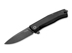 Lionsteel MT01A BB Myto Old Black M390 Blade, Black Aluminium Handle Çakı