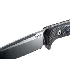 Lionsteel T5 Satin-finished blade Black micarta Bıçak