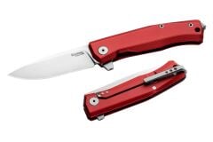 Lionsteel MT01A RS Myto Stone Washed M390 Blade, Red Aluminium Handle Çakı