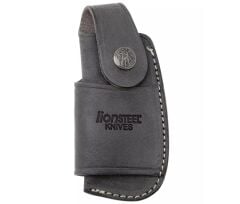 Lionsteel Yatay/Dikey Çoklu Taşıma Deri Kemer Kılıfı - Mavi