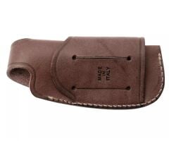 Lionsteel Yatay/Dikey Çoklu Taşıma Deri Kemer Kılıfı - Kahverengi