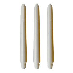 Bora Standart Dart Shafts Beyaz - Medium