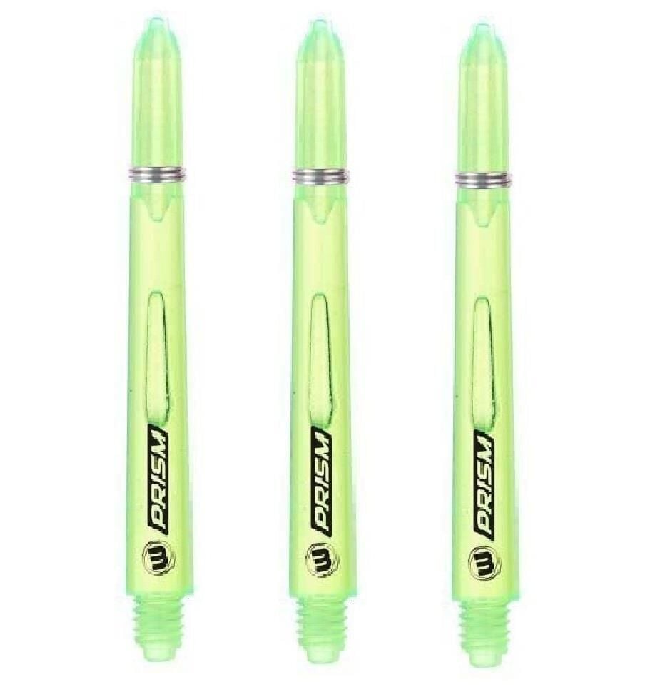 Winmau Prism 1.0 Dart Shafts Açık Yeşil - Short