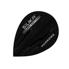 Harrows Silika Black Edition Pear Dart Flights