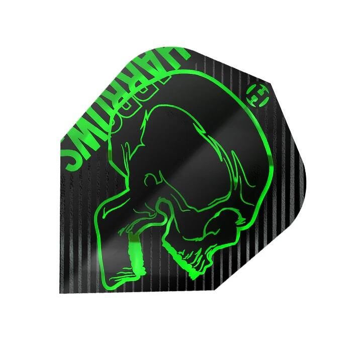 Harrows Rage Dart Flights Yeşil