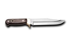 Bora 403 W Büyük Bowie Testereli Wenge Saplı  Bıçak