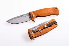Lionsteel SR22 Aluminium Orange Satin Çakı
