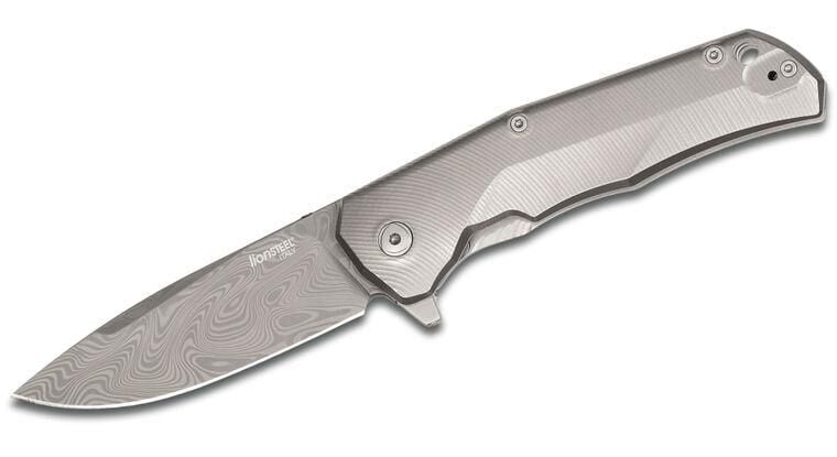 Lionsteel T.R.E. Damascus - THOR, Titanium Çakı