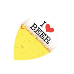 Harrows Quadro Pear Dart Flight