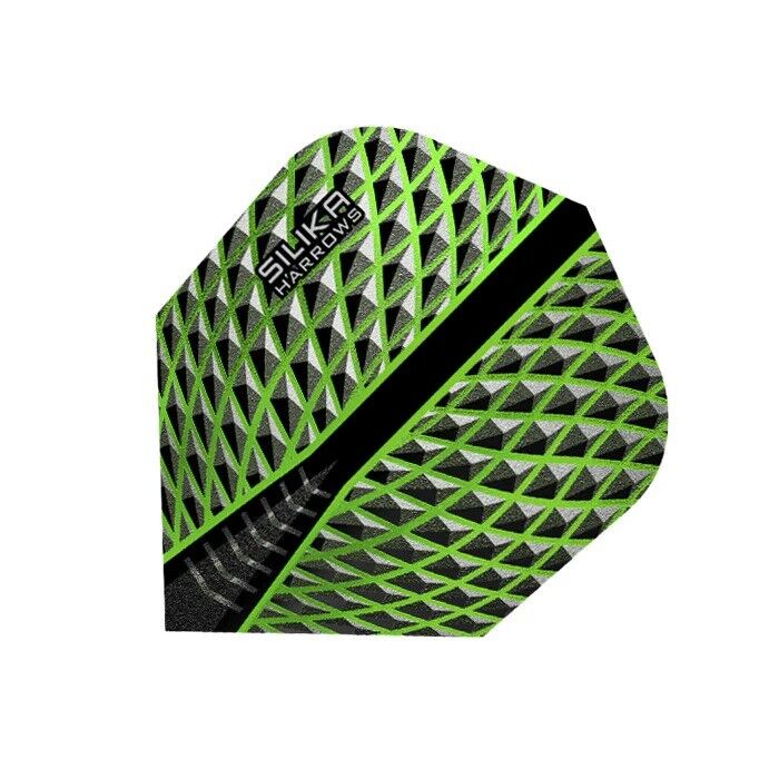 Harrows Silika No6 Dart Flights Yeşil