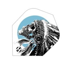 Harrows Prime - Indian Skull Dart Flight