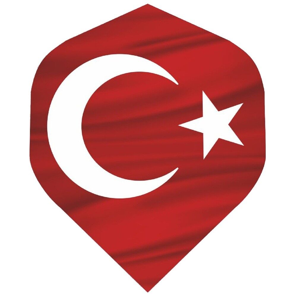 Bora Standart Dart Flights Türk Bayrağı