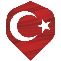 Bora Standart Dart Flights Türk Bayrağı