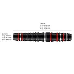 Harrows Fire High Grade Alloy Soft Tip Darts
