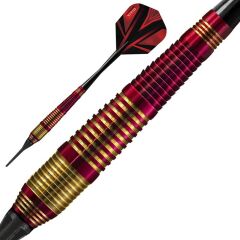 Harrows Vivid Brass Soft Tip Darts Kırmızı - 18