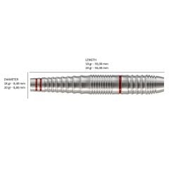 Harrows Rage Steel Soft Tip Darts