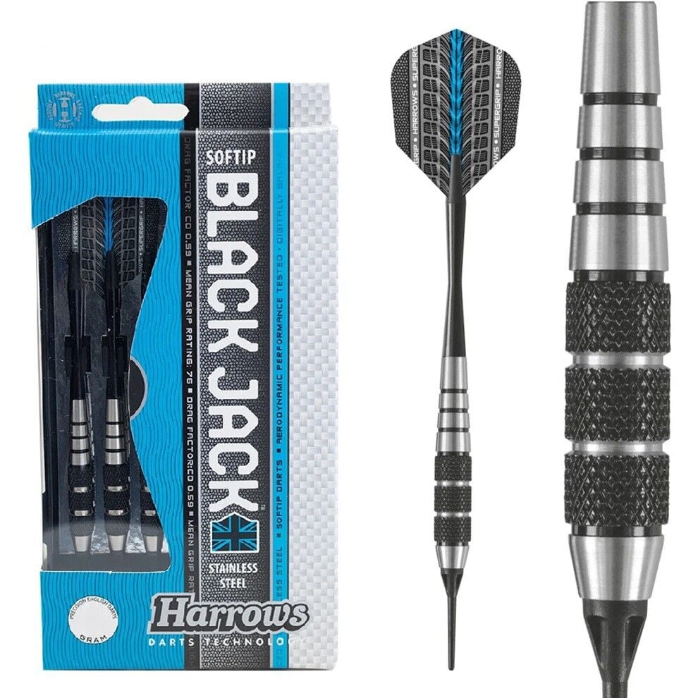 Harrows Black Jack Soft Tip Darts