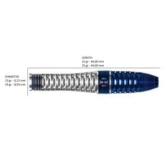 Harrows GEO 03 Quick Point %90 Tungsten Dart Oku
