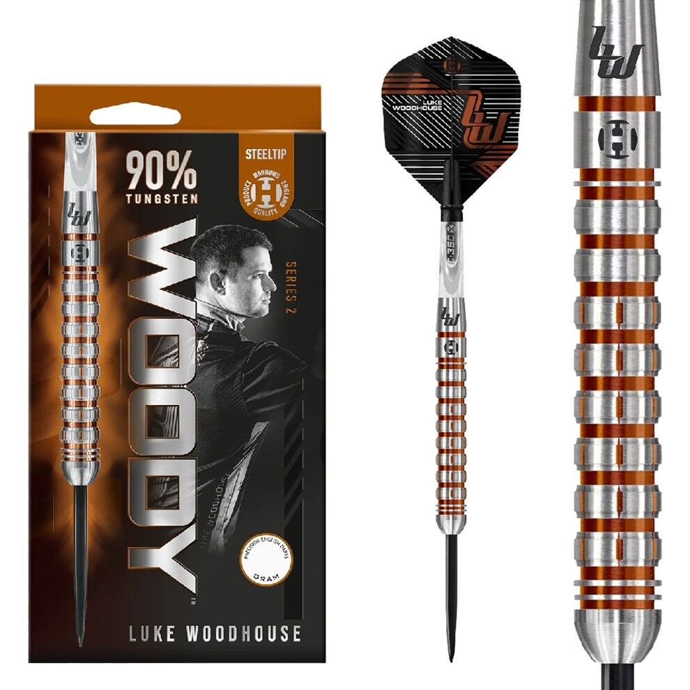 Harrows Luke Woodhouse Series 2 %90 Tungsten Dart Oku