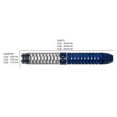 Harrows GEO 01 Quick Point %90 Tungsten Dart Oku