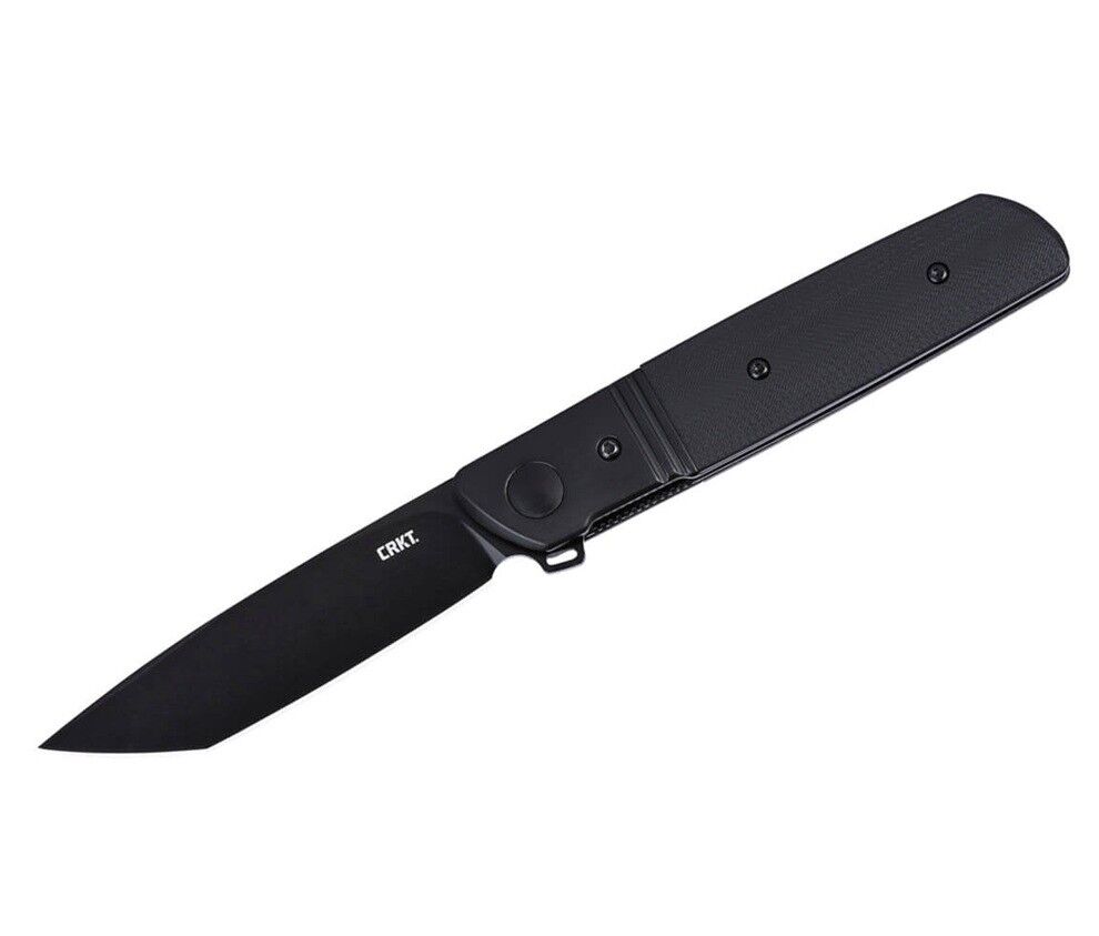 CRKT Bamboozled Assisted G10 Allblack Çakı