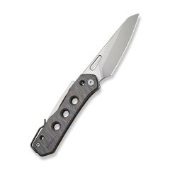 We Knife Vision R Titanium Tiger Stripe Pattern Flamed Çakı