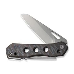 We Knife Vision R Titanium Tiger Stripe Pattern Flamed Çakı