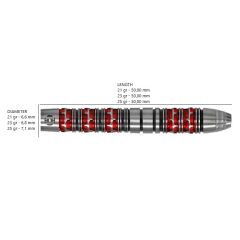 Harrows Damon Heta Series 3 %90 Tungsten Dart Oku