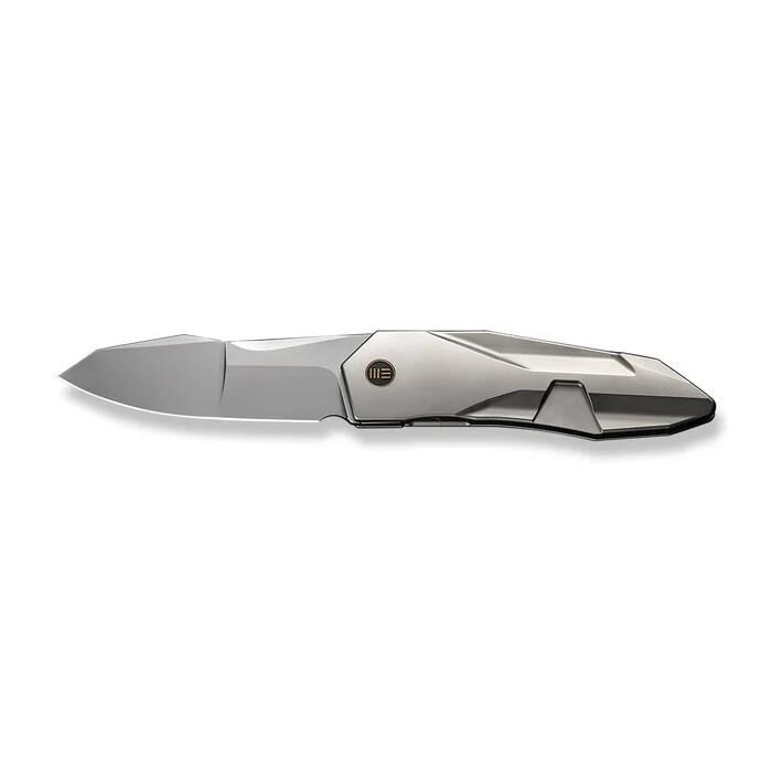 We Knife Solid Titanium Grey Bead Blasted Çakı