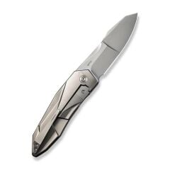 We Knife Solid Titanium Grey Bead Blasted Çakı