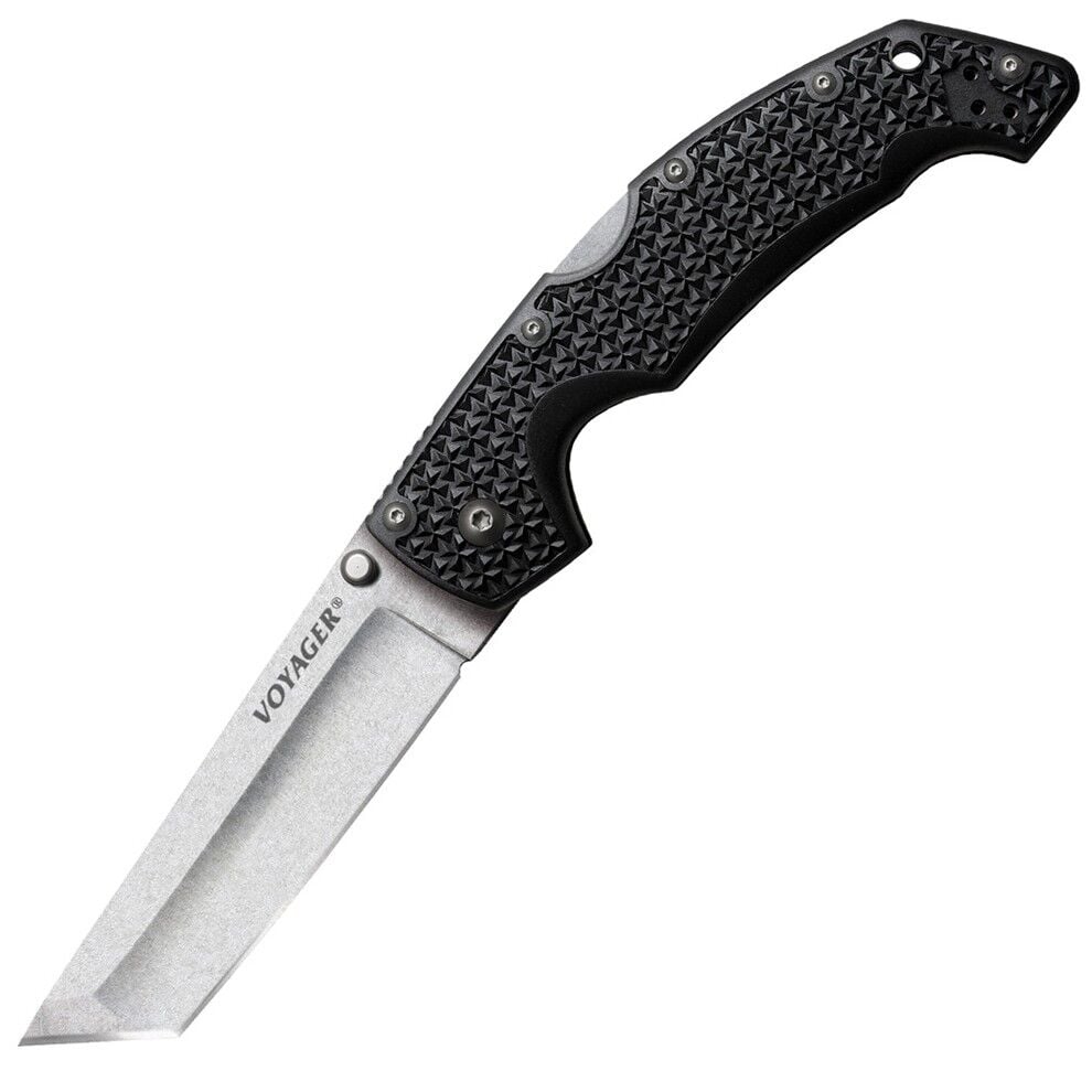 Cold Steel Voyager L Tanto Point Plain Edge (AUS10A) Çakı