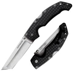 Cold Steel Voyager L Tanto Point Plain Edge (AUS10A) Çakı