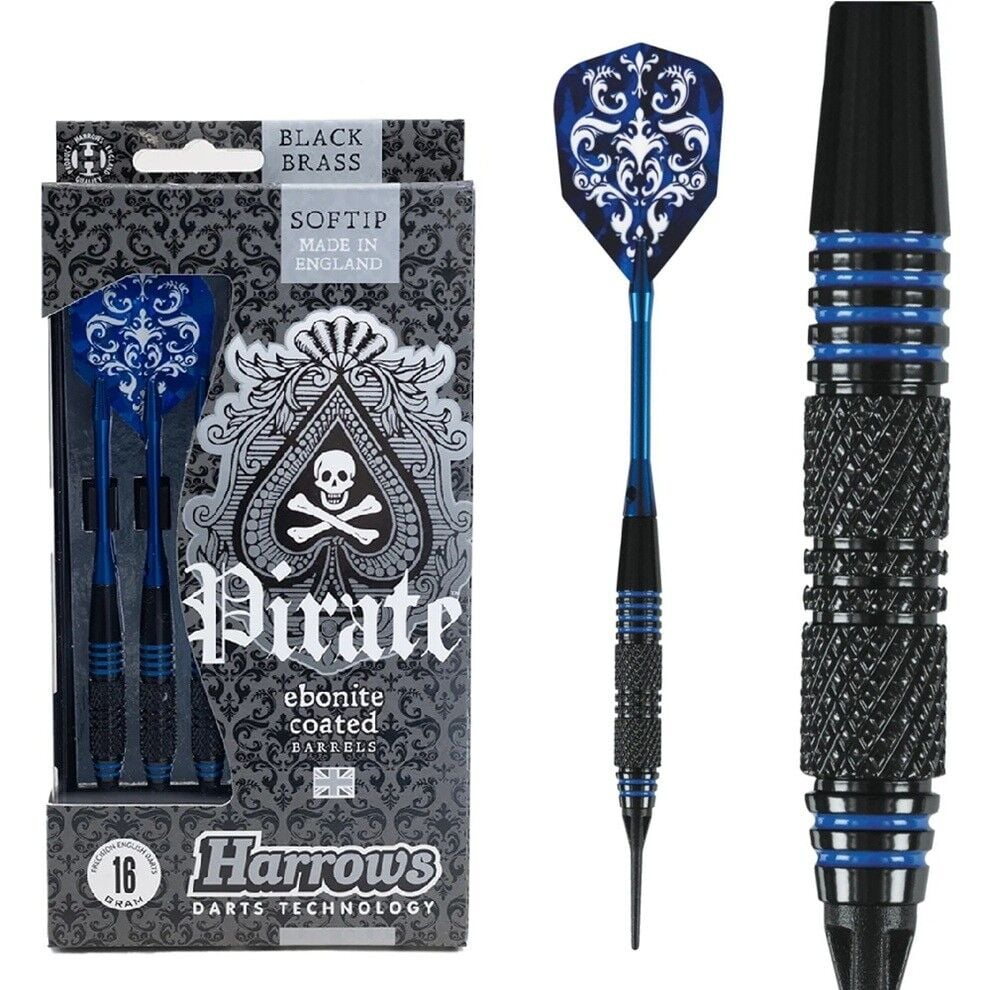 Harrows Pirate Blue Soft Tip Darts