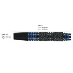 Harrows Pirate Blue Soft Tip Darts
