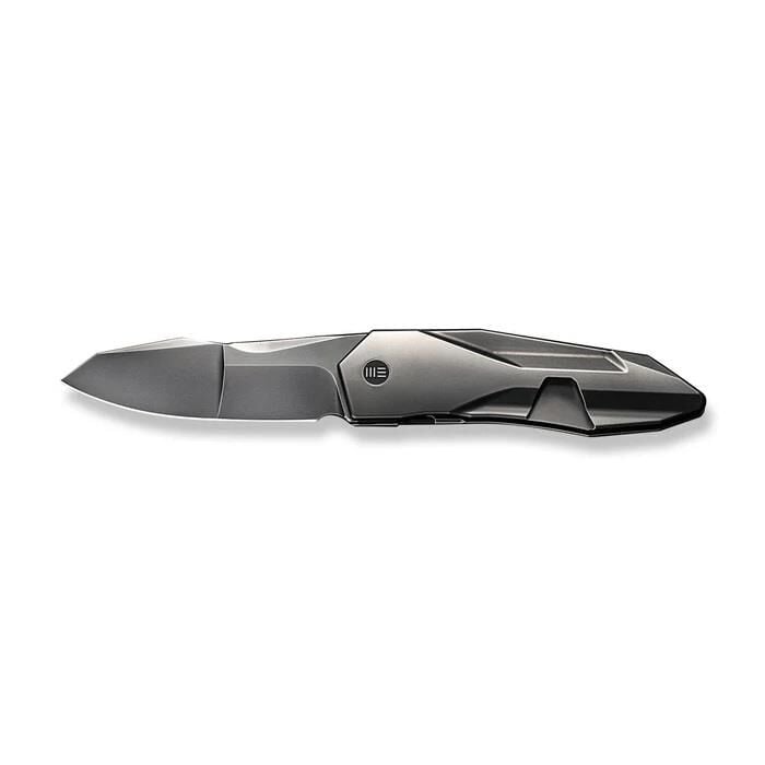 We Knife Solid Titanium Black Bead Blasted Çakı