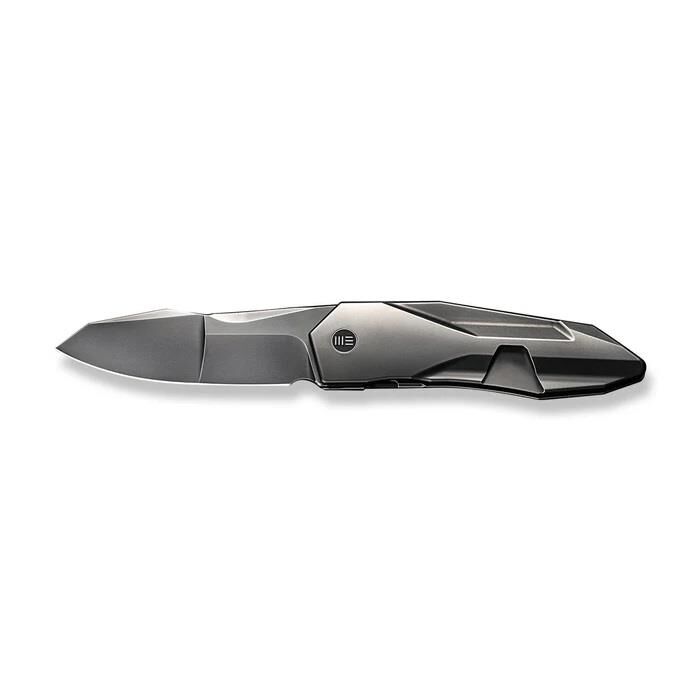 We Knife Solid Titanium Black Bead Blasted Çakı