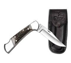 Bora 202 BP Orta Boy Geyik Boynuzu Saplı Çakı