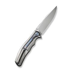 We Knife Zonda Titanium Grey Twill CF Flamed Çakı