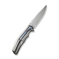 We Knife Zonda Titanium Grey Twill CF Flamed Çakı