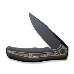 We Knife Zonda Titanium Black & Bronze Copper Foil Çakı