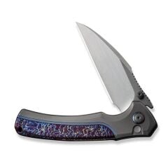 We Knife Ziffius Ltd Titanium Grey Flamed Çakı