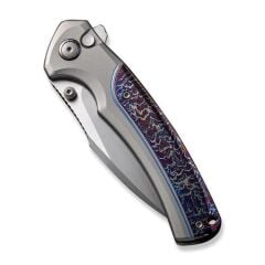 We Knife Ziffius Ltd Titanium Grey Flamed Çakı