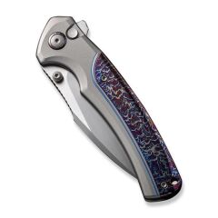We Knife Ziffius Ltd Titanium Grey Flamed Çakı