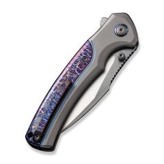 We Knife Ziffius Ltd Titanium Grey Flamed Çakı